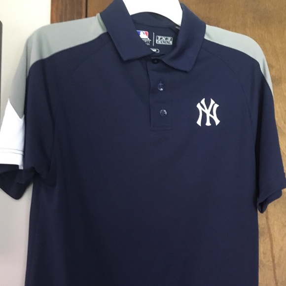 yankees golf shirt